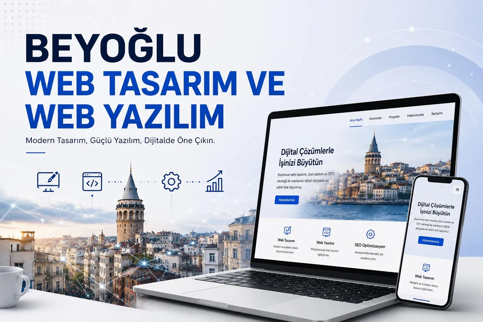 Beyoğlu Web Tasarım ve Web Yazılım Hizmetleri